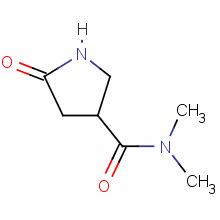 N,n-dimethyl-5-pyrrolidinone-3-carboxamideStructure,89851-99-0Structure N,n-dimethyl-5-pyrrolidinone-3-carboxamide Structure,89851-99-0Structure