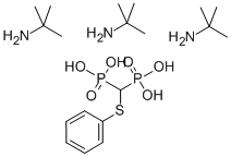 Deschloro tiludronic acid 2-methyl-2-propanamineStructure,89987-43-9Structure Deschloro tiludronic acid 2-methyl-2-propanamine Structure,89987-43-9Structure