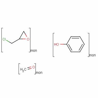 Formaldehyde, polymer with (chloromethyl)oxirane and phenolStructure,9003-36-5Structure Formaldehyde, polymer with (chloromethyl)oxirane and phenol Structure,9003-36-5Structure