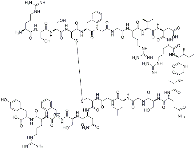 Atrial natriureticpeptide-25 (rat)Structure,90052-57-6Structure Atrial natriureticpeptide-25 (rat) Structure,90052-57-6Structure