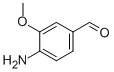 Benzaldehyde, 4-amino-3-methoxy-(9cl) Structure,90151-40-9Structure