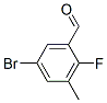Benzaldehyde, 5-bromo-2-fluoro-3-methyl-Structure,903875-64-9Structure Benzaldehyde, 5-bromo-2-fluoro-3-methyl- Structure,903875-64-9Structure