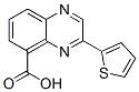 3-Thiophen-2-yl-quinoxaline-5-carboxylic acidStructure,904818-54-8Structure 3-Thiophen-2-yl-quinoxaline-5-carboxylic acid Structure,904818-54-8Structure