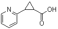 2-(2-吡啶)-環(huán)丙烷羧酸結(jié)構(gòu)式_90563-75-0結(jié)構(gòu)式