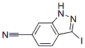 1H-Indazole-6-carbonitrile, 3-iodo-Structure,906000-39-3Structure 1H-Indazole-6-carbonitrile, 3-iodo- Structure,906000-39-3Structure
