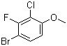 1-Bromo-3-chloro-2-fluoro-4-methoxybenzeneStructure,909122-18-5Structure 1-Bromo-3-chloro-2-fluoro-4-methoxybenzene Structure,909122-18-5Structure