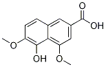 5-Hydroxy-4,6-dimethoxy-2-naphthalenecarboxylic acidStructure,909130-15-0Structure 5-Hydroxy-4,6-dimethoxy-2-naphthalenecarboxylic acid Structure,909130-15-0Structure