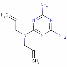 2,4-Diamino-6-diallylamino-1,3,5-triazineStructure,91-77-0Structure 2,4-Diamino-6-diallylamino-1,3,5-triazine Structure,91-77-0Structure