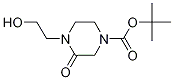 Tert-butyl 4-(2-hydroxyethyl)-3-oxopiperazine-1-carboxylateStructure,910573-06-7Structure Tert-butyl 4-(2-hydroxyethyl)-3-oxopiperazine-1-carboxylate Structure,910573-06-7Structure