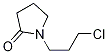 1-(3-氯丙基)-2-吡咯烷酮結(jié)構(gòu)式_91152-30-6結(jié)構(gòu)式