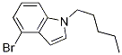 4-Bromo-1-pentyl-1h-indoleStructure,912568-78-6Structure 4-Bromo-1-pentyl-1h-indole Structure,912568-78-6Structure