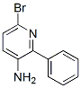 3-Pyridinamine, 6-bromo-2-phenyl-Structure,912772-85-1Structure 3-Pyridinamine, 6-bromo-2-phenyl- Structure,912772-85-1Structure