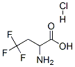 2-Amino-4,4,4-trifluoro-n-butyric acid hydrochlorideStructure,91291-66-6Structure 2-Amino-4,4,4-trifluoro-n-butyric acid hydrochloride Structure,91291-66-6Structure