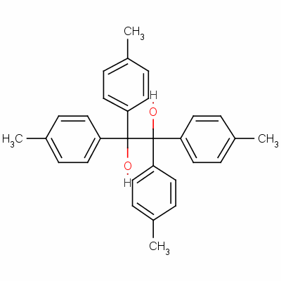 1,1,2,2-Tetrakis(4-methylphenyl)-1,2-ethanediolStructure,913-86-0Structure 1,1,2,2-Tetrakis(4-methylphenyl)-1,2-ethanediol Structure,913-86-0Structure