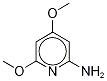 4,6-Dimethoxypyridin-2-amineStructure,914348-23-5Structure 4,6-Dimethoxypyridin-2-amine Structure,914348-23-5Structure