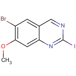 6-Bromo-2-iodo-7-methoxyquinazoline Structure,914397-13-0Structure