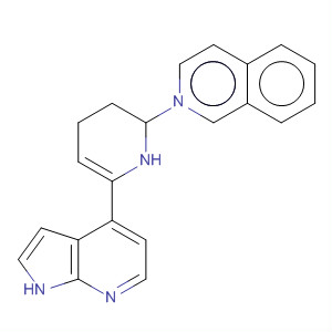 2-(6-(1H-吡咯并[2,3-b]吡啶-4-基)吡啶-2-基)-1,2,3,4-四氫異喹啉結構式_916172-38-8結構式