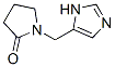 1-(1H-咪唑-5-甲基)-2-吡咯烷酮結構式_916254-37-0結構式