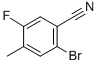 Benzonitrile, 2-bromo-5-fluoro-4-methyl-Structure,916792-11-5Structure Benzonitrile, 2-bromo-5-fluoro-4-methyl- Structure,916792-11-5Structure