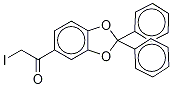 1-(2,2-Diphenyl-1,3-benzodioxol-5-yl)-2-iodoethanoneStructure,917379-97-6Structure 1-(2,2-Diphenyl-1,3-benzodioxol-5-yl)-2-iodoethanone Structure,917379-97-6Structure