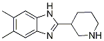 5,6-Dimethyl-2-piperidin-3-yl-1h-benzimidazoleStructure,919019-12-8Structure 5,6-Dimethyl-2-piperidin-3-yl-1h-benzimidazole Structure,919019-12-8Structure