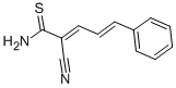 (2E,4e)-2-cyano-5-phenylpenta-2,4-dienethioamideStructure,91974-48-0Structure (2E,4e)-2-cyano-5-phenylpenta-2,4-dienethioamide Structure,91974-48-0Structure