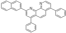 2-(Naphthalen-2-yl)-4,7-diphenyl-1,10-phenanthrolineStructure,923972-84-3Structure 2-(Naphthalen-2-yl)-4,7-diphenyl-1,10-phenanthroline Structure,923972-84-3Structure