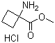 1-Amino-cyclobutanecarboxylic acid methyl ester HCl Structure,92398-47-5Structure