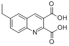 6-Ethylquinoline-2,3-dicarboxylic acidStructure,92513-46-7Structure 6-Ethylquinoline-2,3-dicarboxylic acid Structure,92513-46-7Structure