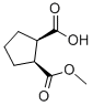 (1S,2r)-2-(methoxycarbonyl)cyclopentanecarboxylic acidStructure,92541-43-0Structure (1S,2r)-2-(methoxycarbonyl)cyclopentanecarboxylic acid Structure,92541-43-0Structure