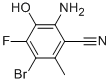 Benzonitrile, 2-amino-5-bromo-4-fluoro-3-hydroxy-6-methyl-Structure,927389-30-8Structure Benzonitrile, 2-amino-5-bromo-4-fluoro-3-hydroxy-6-methyl- Structure,927389-30-8Structure