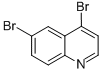 4,6-DibromoquinolineStructure,927801-13-6Structure 4,6-Dibromoquinoline Structure,927801-13-6Structure