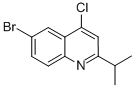 6-Bromo-4-chloro-2-isopropylquinolineStructure,930570-43-7Structure 6-Bromo-4-chloro-2-isopropylquinoline Structure,930570-43-7Structure