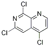 4,6,8-Trichloro-1,7-naphthyridineStructure,931100-02-6Structure 4,6,8-Trichloro-1,7-naphthyridine Structure,931100-02-6Structure