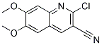 2-Chloro-6,7-dimethoxy-3-quinolinecarbonitrileStructure,93299-56-0Structure 2-Chloro-6,7-dimethoxy-3-quinolinecarbonitrile Structure,93299-56-0Structure