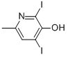 2,4-Diiodo-3-hydroxy-6-methylpyridineStructure,934965-62-5Structure 2,4-Diiodo-3-hydroxy-6-methylpyridine Structure,934965-62-5Structure
