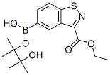 1,2-Benzisothiazole-3-carboxylic acid, 5-(4,4,5,5-tetramethyl-1,3,2-dioxaborolan-2-yl)-, ethyl esterStructure,936923-42-1Structure 1,2-Benzisothiazole-3-carboxylic acid, 5-(4,4,5,5-tetramethyl-1,3,2-dioxaborolan-2-yl)-, ethyl ester Structure,936923-42-1Structure