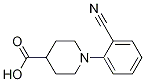 1-(2-氰基苯基)-4-哌啶羧酸結(jié)構(gòu)式_937601-79-1結(jié)構(gòu)式