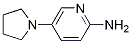 2-Pyridinamine, 5-(1-pyrrolidinyl)-Structure,937623-38-6Structure 2-Pyridinamine, 5-(1-pyrrolidinyl)- Structure,937623-38-6Structure