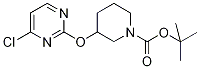 Tert-butyl3-((4-chloropyrimidin-2-yl)oxy)piperidine-1-carboxylateStructure,939986-47-7Structure Tert-butyl3-((4-chloropyrimidin-2-yl)oxy)piperidine-1-carboxylate Structure,939986-47-7Structure