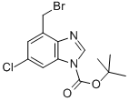 4-(Bromomethyl)-6-chloro-1h-benzimidazole-1-carboxylic acid,1,1-dimethylethyl esterStructure,942317-90-0Structure 4-(Bromomethyl)-6-chloro-1h-benzimidazole-1-carboxylic acid,1,1-dimethylethyl ester Structure,942317-90-0Structure