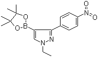 1-Ethyl-3-(4-nitrophenyl)-4-(4,4,5,5-tetramethyl-1,3,2-dioxaborolan-2-yl)-1h-pyrazoleStructure,942920-11-8Structure 1-Ethyl-3-(4-nitrophenyl)-4-(4,4,5,5-tetramethyl-1,3,2-dioxaborolan-2-yl)-1h-pyrazole Structure,942920-11-8Structure