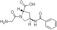 (2S,4r)-1-(2-aminoacetyl)-4-benzamidopyrrolidine-2-carboxylic acidStructure,943134-39-2Structure (2S,4r)-1-(2-aminoacetyl)-4-benzamidopyrrolidine-2-carboxylic acid Structure,943134-39-2Structure