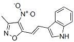 3-[2-(3-甲基-4-硝基-5-異噁唑基)乙烯]-1H-吲哚結(jié)構(gòu)式_943835-00-5結(jié)構(gòu)式