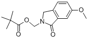 2,2-Dimethyl-propionic acid 6-methoxy-1-oxo-1,3-dihydro-isoindol-2-ylmethyl esterStructure,944718-09-6Structure 2,2-Dimethyl-propionic acid 6-methoxy-1-oxo-1,3-dihydro-isoindol-2-ylmethyl ester Structure,944718-09-6Structure