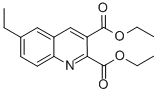 6-Ethylquinoline-2,3-dicarboxylic acid diethyl esterStructure,948289-92-7Structure 6-Ethylquinoline-2,3-dicarboxylic acid diethyl ester Structure,948289-92-7Structure