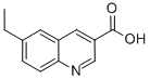 6-Ethylquinoline-3-carboxylic acidStructure,948289-98-3Structure 6-Ethylquinoline-3-carboxylic acid Structure,948289-98-3Structure