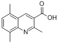 2,5,8-Trimethylquinoline-3-carboxylic acidStructure,948291-16-5Structure 2,5,8-Trimethylquinoline-3-carboxylic acid Structure,948291-16-5Structure