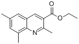 2,6,8-Trimethylquinoline-3-carboxylic acid ethyl esterStructure,948291-48-3Structure 2,6,8-Trimethylquinoline-3-carboxylic acid ethyl ester Structure,948291-48-3Structure