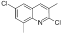2,6-Dichloro-3,8-dimethylquinolineStructure,948291-54-1Structure 2,6-Dichloro-3,8-dimethylquinoline Structure,948291-54-1Structure